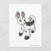 Bori White Postkarte (Vorderseite)