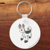 Bori White Schlüsselanhänger (Vorderseite)