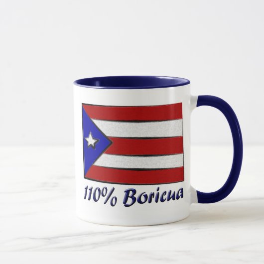 Boricua 110% tasse (Rechts)