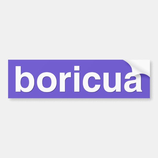 boricua autoaufkleber (Vorne)