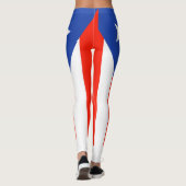 Boricua Bandera 4Carmen Leggings (Rückseite)