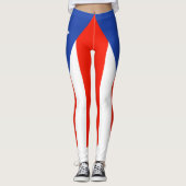 Boricua Bandera 4Carmen Leggings (Vorderseite)