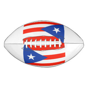 Boricua Banderas Puerto Rico Flaggen Alberto's Fav Football