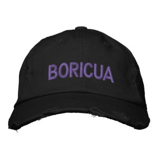 Boricua Bestickte Baseballkappe