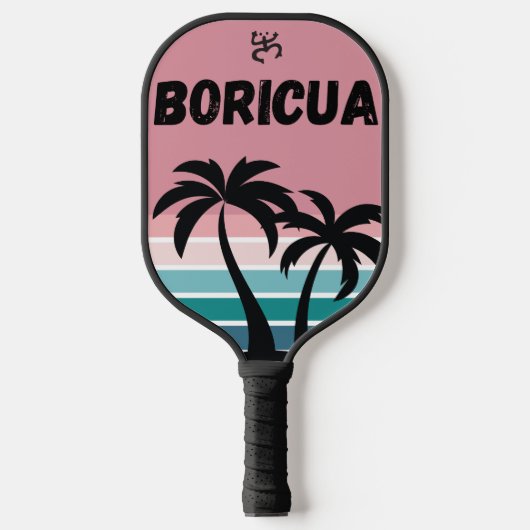 Boricua.Coqui Pickleball Schläger (Vorderseite)
