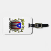 Boricua Gepäckanhänger (Vorderseite horizontal)