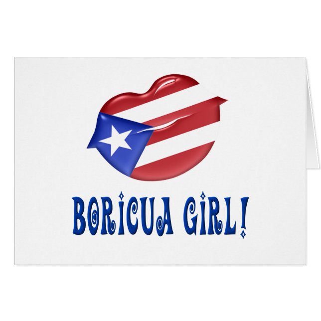 Boricua Girl (Vorderseite (Horizontal))