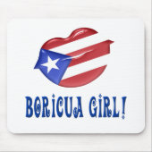 Boricua Girl Mousepad (Vorne)