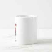 Boricua Girl Puerto Rico Flag Kaffeetasse (Mittel)