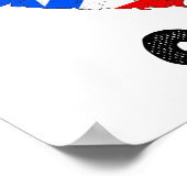 Boricua Girl Puerto Rico Niedlich Poster (Ecke)