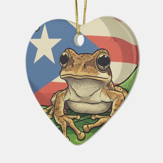 Boricua Keramik Ornament (Links)