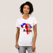Boricua, Morena, aller Afrikaner - T-Shirt (Vorne ganz)