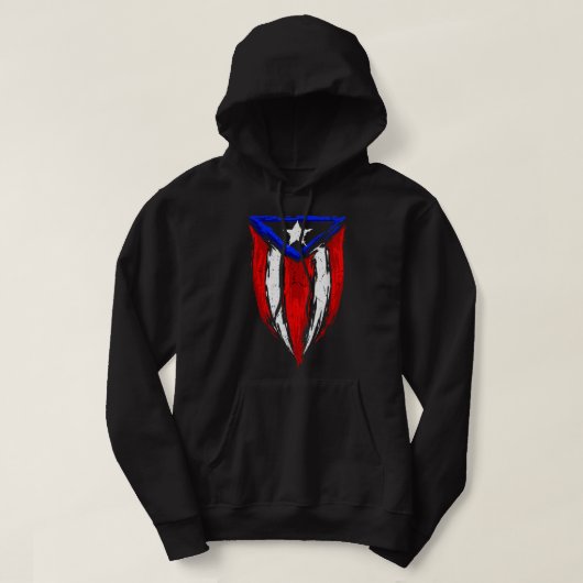 Boricua Painting Taino Puerto Rico Fans Hoodie (Design vorne)
