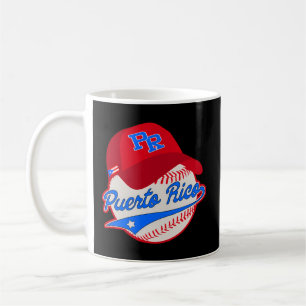 Boricua Puerto Rico Puerto Rico Baseball Kaffeetasse