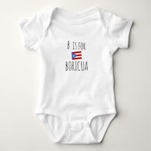 Boricua: Puerto- Ricoflagge Baby Strampler