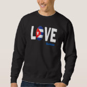 Boricua Roots Puerto Rico Pride PR Love Puerto Ric Sweatshirt (Vorderseite)