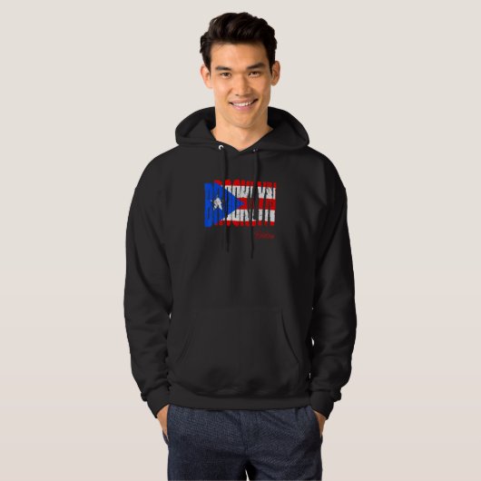 Boricua Roots Puerto Rico Pride PR Souvenir Puerto Hoodie (Vorne ganz)