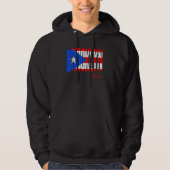 Boricua Roots Puerto Rico Pride PR Souvenir Puerto Hoodie (Vorderseite)