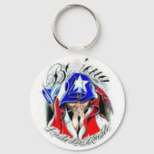 Boricua Schlüsselanhänger (Vorderseite)