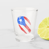 Boricua Schnapsglas (Vorderseite)