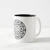 Borikén Eingeboren-Tasse Zweifarbige Tasse (VorderseiteRechts)