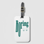 Boring Gepäckanhänger (Vorderseite Vertikal)