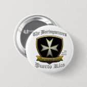 Borinqueneers Button (Vorne & Hinten)