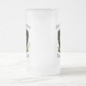 Borinqueneers Mattglas Bierglas (Mittel)