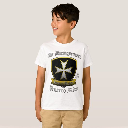 Borinqueneers T-Shirt (Vorne ganz)