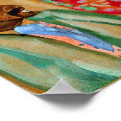 Boris Grigoriev - Pariser Café Poster (Ecke)