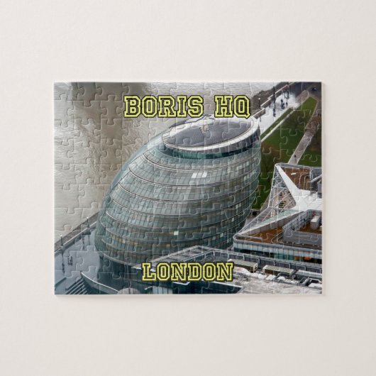 Boris HQ City Hall London Puzzle (Horizontal)