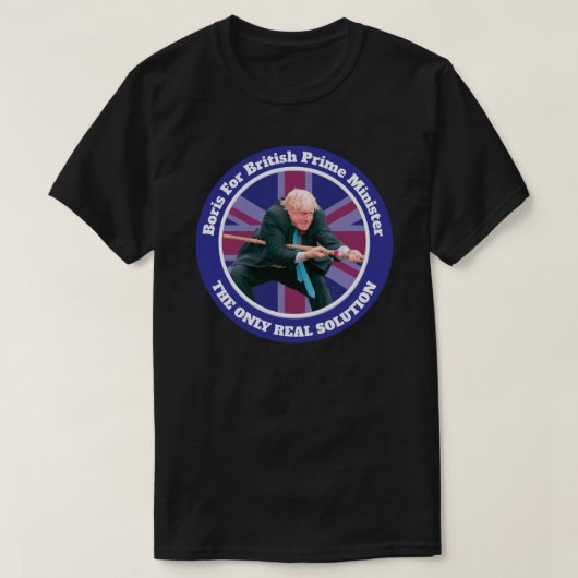 Boris Johnson, britischer Premierminister - Boris T-Shirt (Design vorne)