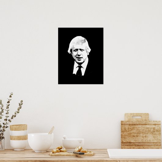 Boris Johnson - Bust - - Poster (Küche)