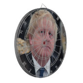 Boris Johnson Dartscheibe (Vorderseite Links)