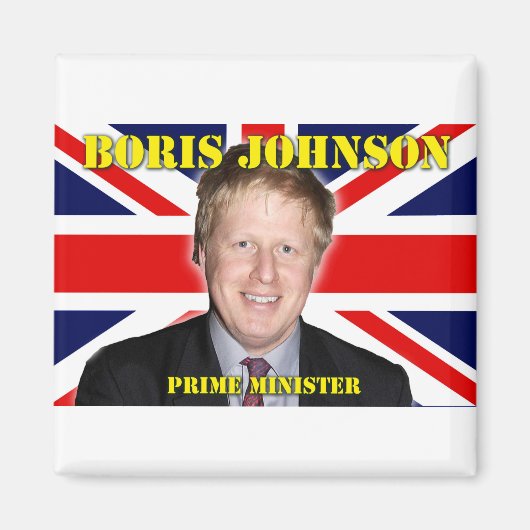 Boris Johnson Premierminister Magnet (Vorne)