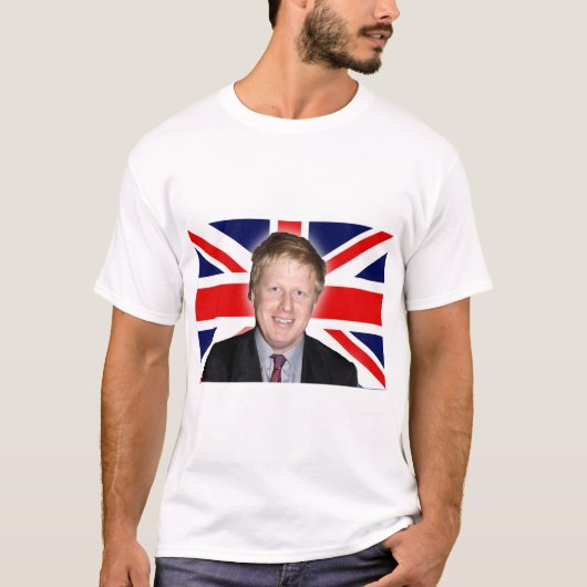 Boris Johnson Premierminister T-Shirt (Vorderseite)
