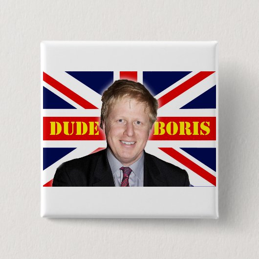 Boris Johnson TYP Button (Vorderseite)