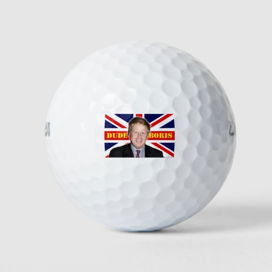 Boris Johnson TYP Golfball (Vorderseite)