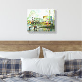 Boris Kustodiev, Frühjahr, berühmtes Bild Leinwanddruck (Insitu (Schlafzimmer))