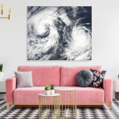 Boris und Cristina Leinwanddruck (Insitu (Wohnzimmer))