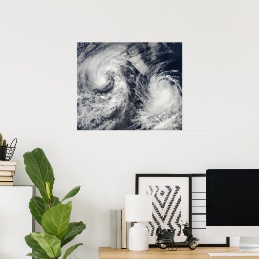 Boris und Cristina Poster (Heimbüro)