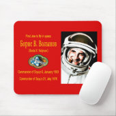 Boris Volynov - Erster jüdischer Kosmonaut Mousepad (Mit Mouse)