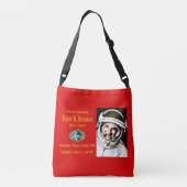 Boris Volynov - Erster jüdischer Kosmonaut Tragetaschen Mit Langen Trägern (Rückseite)