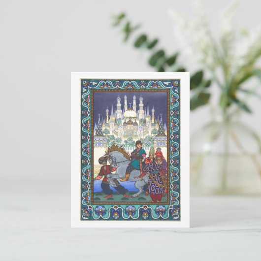 Boris Zvorykin - Der Feuervogel Postkarte (Stehend Vorderseite)