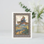 Boris Zvorykin - Der Feuervogel Postkarte (Stehend Vorderseite)