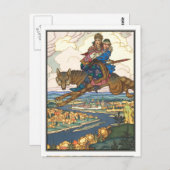Boris Zvorykin - Der Feuervogel Postkarte (Vorne/Hinten)