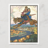 Boris Zvorykin - Der Feuervogel Postkarte (Vorderseite)