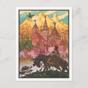 Boris Zvorykin - Maria Morenva Postkarte