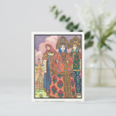 Boris Zvorykin - Vassilissa, die Messe Postkarte (Stehend Vorderseite)