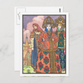 Boris Zvorykin - Vassilissa, die Messe Postkarte (Vorne/Hinten)